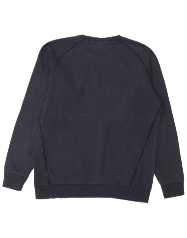Adidas Jungen Grafik-Sweatshirt-Pullover 15–16 Jahre, marineblaue Baumwolle