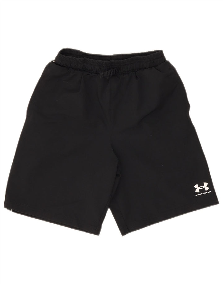 Under Armour Jungen Sportshorts 9–10 Jahre Mittelschwarzes Polyester