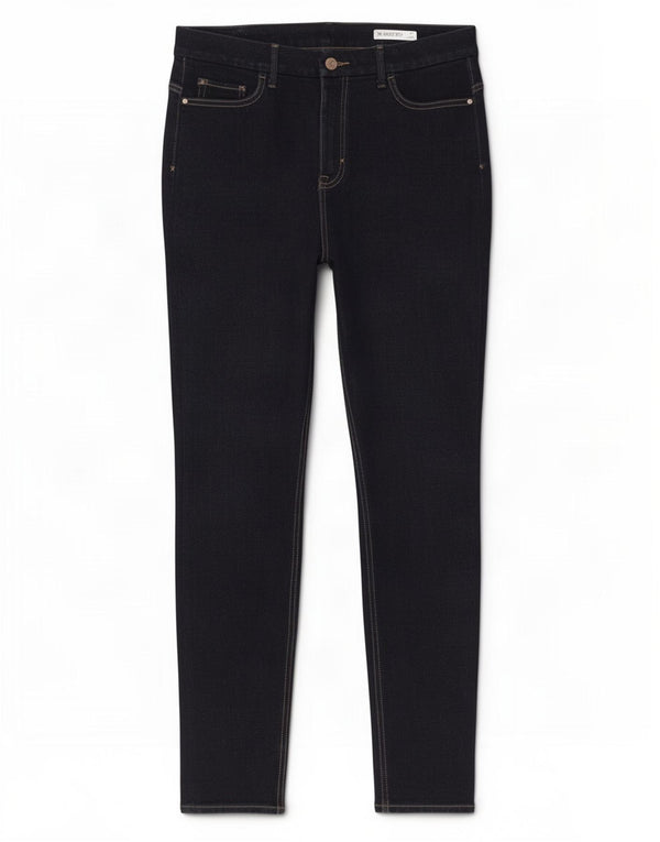 Marks & Spencer Damen Magic Skinny Jeans UK 14 Large W32 L30 Marineblau