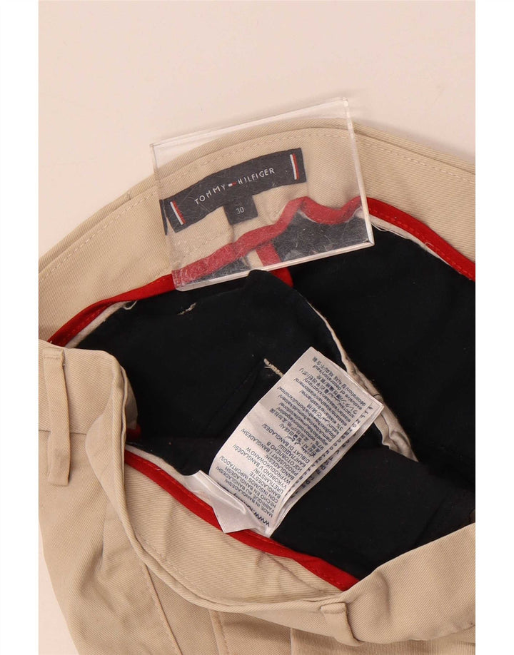 Tommy Hilfiger Herren Chinoshorts W30 Mittelbeige Baumwolle