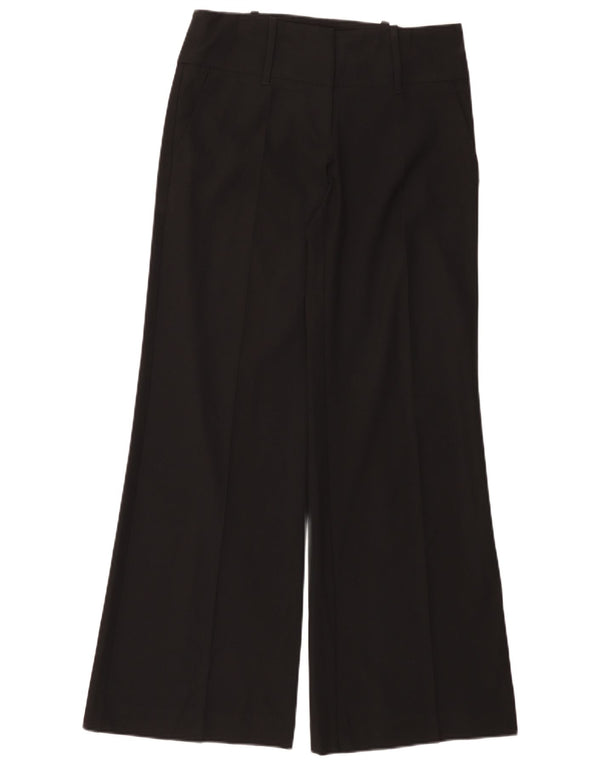 Oasis Damen-Freizeithose mit weitem Bein, UK 10, Größe S, W30, L32, Schwarz, Polyester