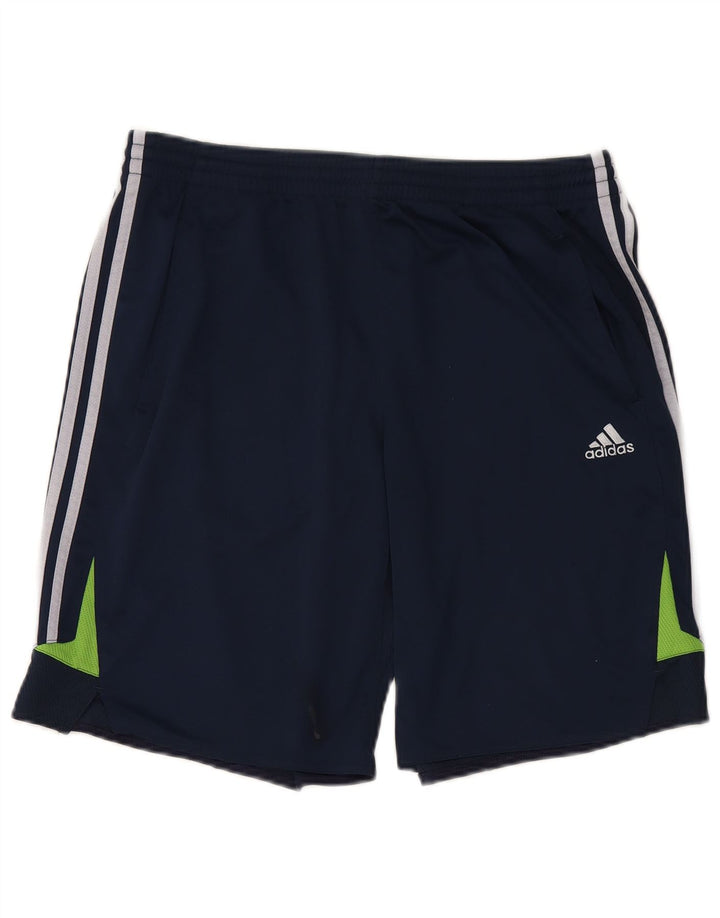 ADIDAS Herren Clima 365 Sportshorts, groß, marineblau, Farbblock-Polyester