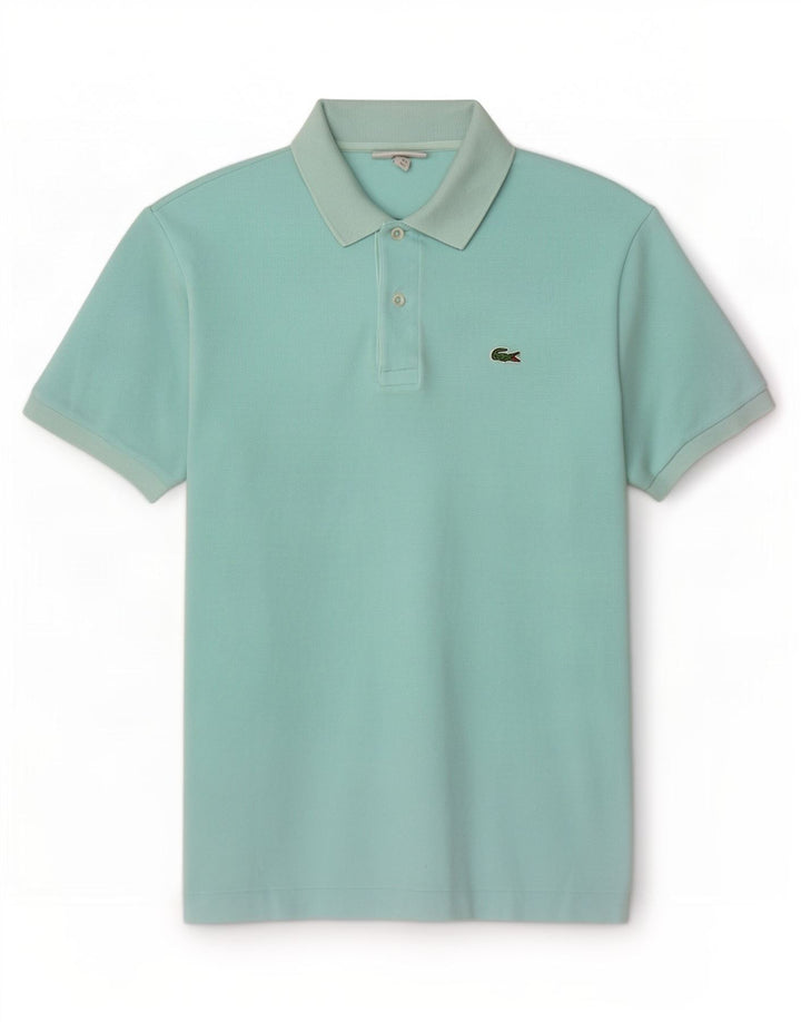 Lacoste Herren-Poloshirt mit klassischer Passform, Größe 5, groß, Blau