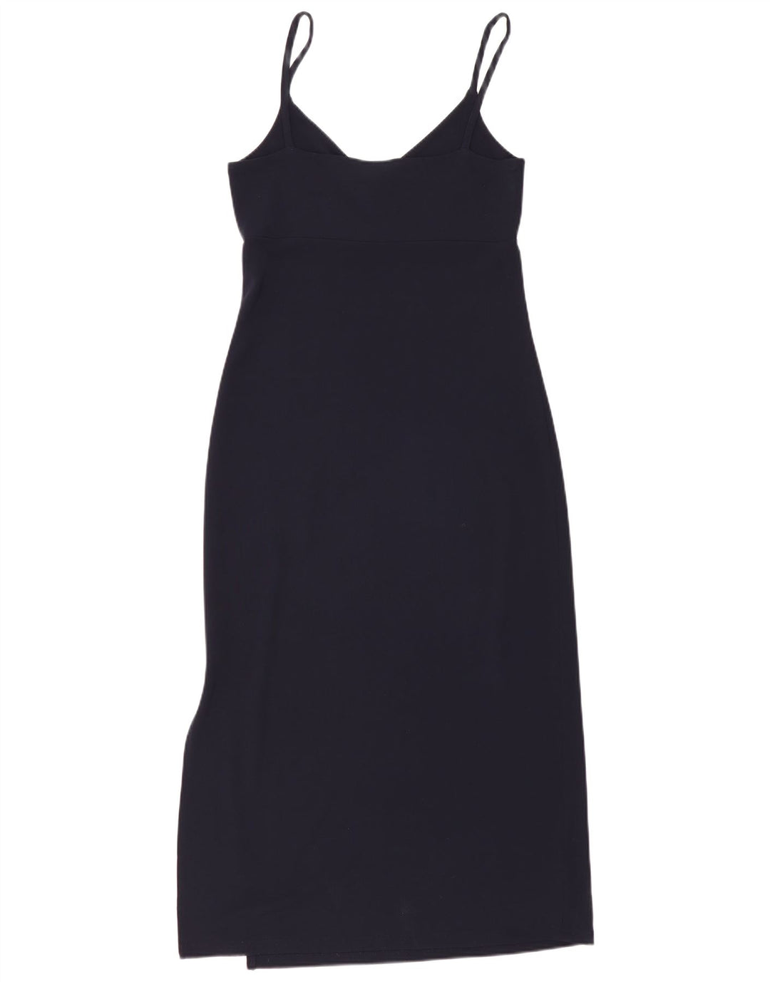 Gap Damen Ärmelloses Maxikleid UK 12 Medium Navy Blue Rayon