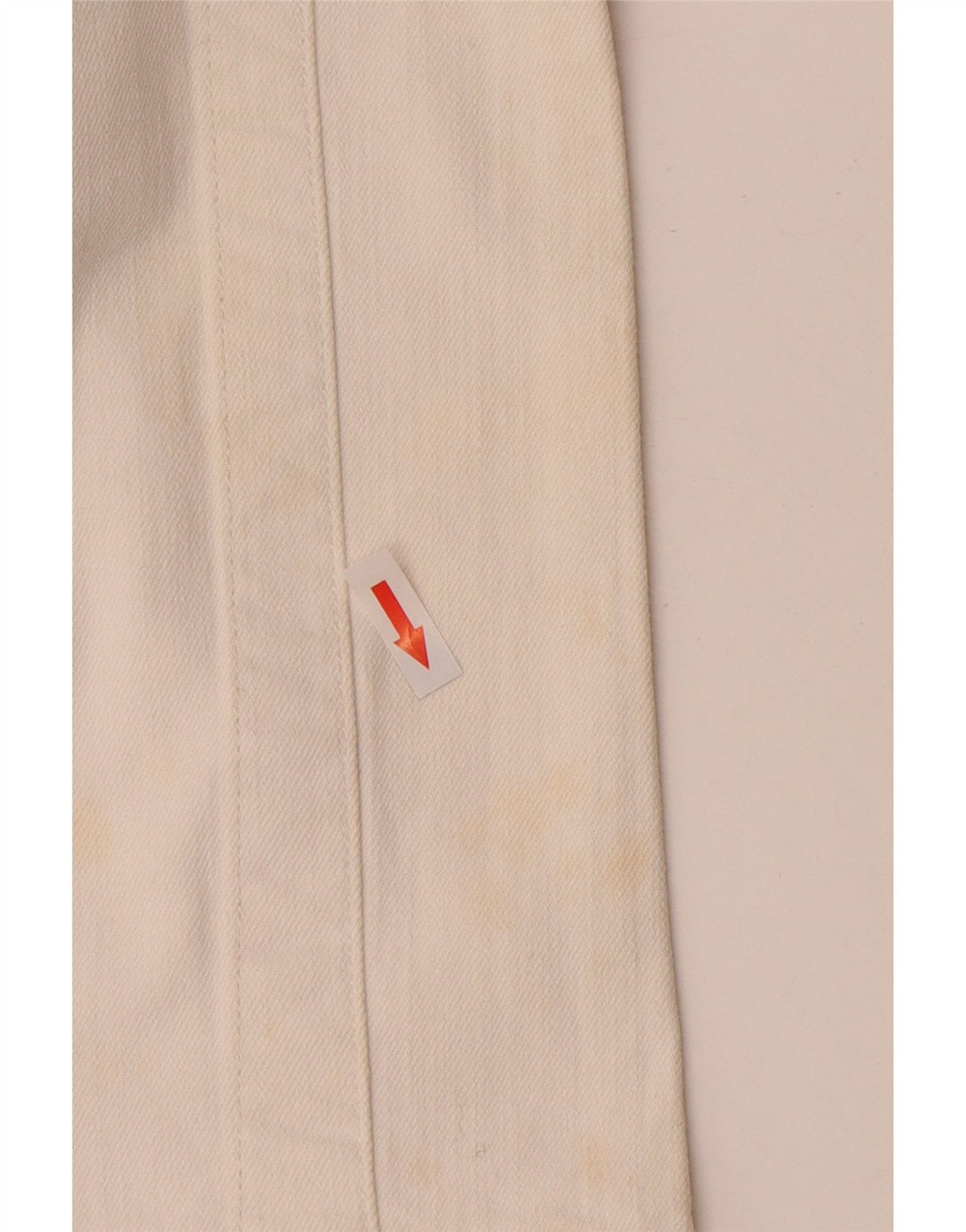 DIESEL Damen Rokket Straight Jeans W29 L34 Weiße Baumwolle