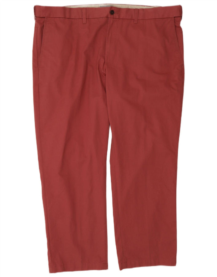 Marks & Spencer Herren-Chinohose, normal, W44, L29, Rosa, Baumwolle