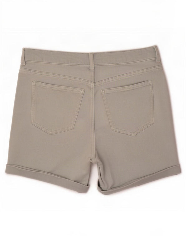 Marks & Spencer Damen Boyfriend-Jeansshorts UK 14 Large W34 Blaue Baumwolle
