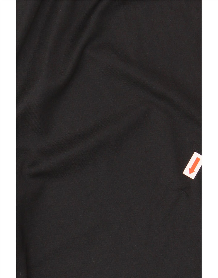 Nike Herren-Sportshorts, mittelgroß, schwarzes Farbblock-Polyester