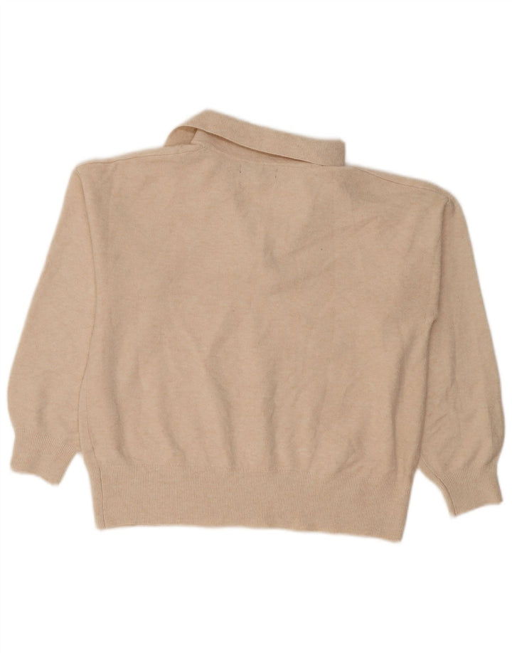 Marks & Spencer Damen-Pullover mit Rollkragen, UK 14, Mittelbeige