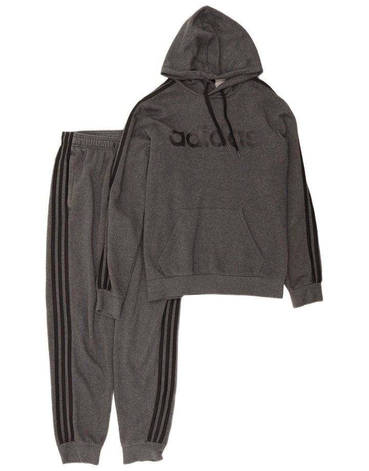 ADIDAS Herren Graphic Full Trainingsanzug, Größe S, Grau, Baumwolle