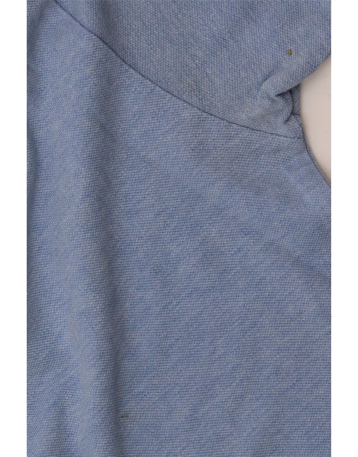 Kappa Herren-Poloshirt aus mittelblauer Baumwolle