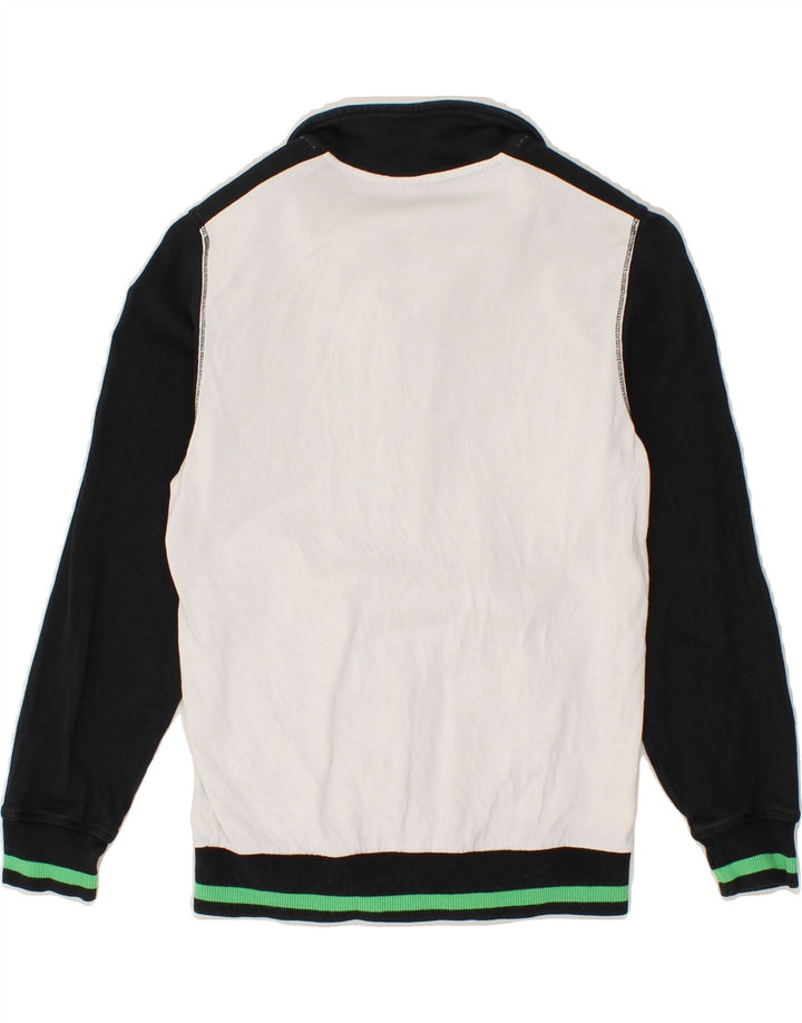 PUMA Boys Graphic Tracksuit Top Jacket 9-10 Years White Colourblock Vintage Puma and Second-Hand Puma from Messina Hembry 