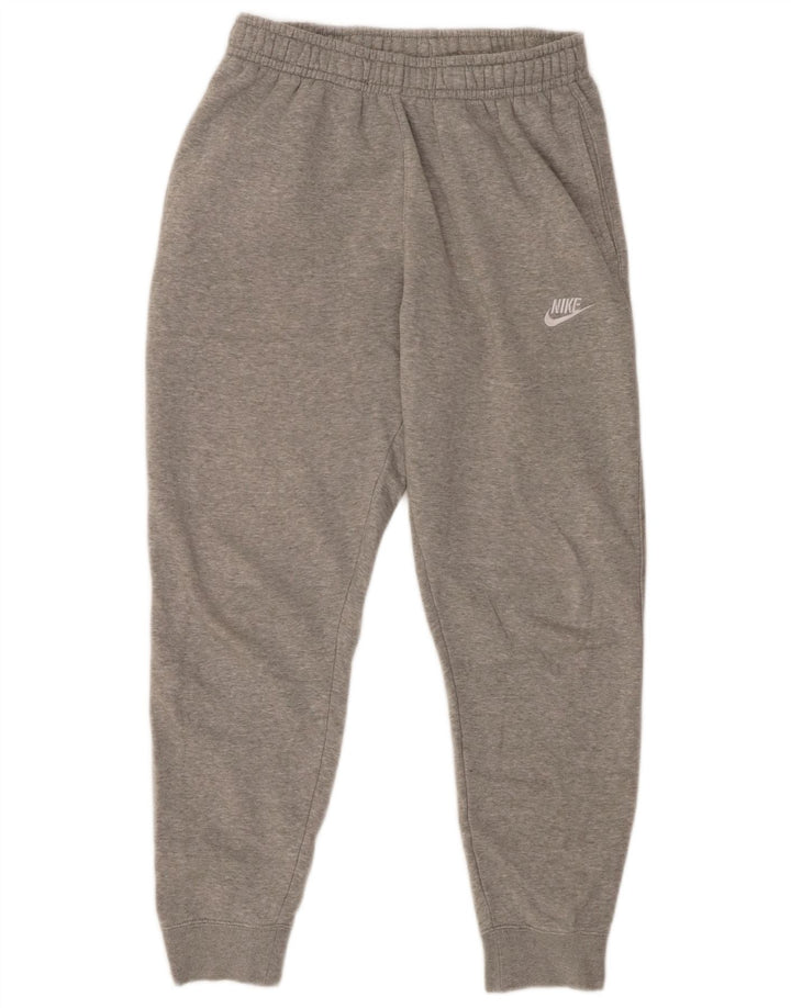 Nike Damen Trainingshose Jogger UK 10 Small Graue Baumwolle