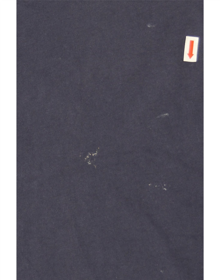 Dickies Herren-T-Shirt-Oberteil, groß, marineblau, Baumwolle