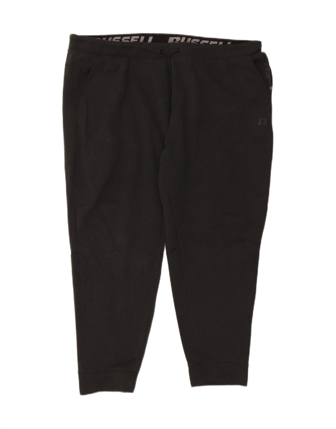 RUSSELL ATHLETIC Mens Tracksuit Trousers Joggers 2XL  Black Vintage Russell Athletic and Second-Hand Russell Athletic from Messina Hembry 