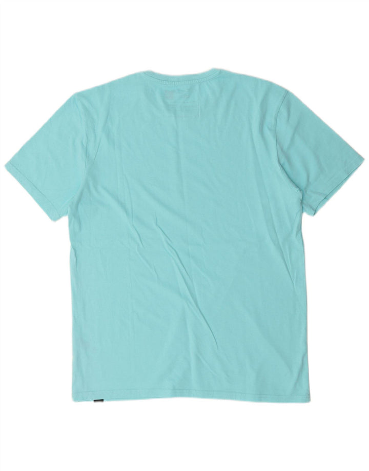 O'Neill Herren-T-Shirt mit normaler Passform, mittelblauer Baumwolle