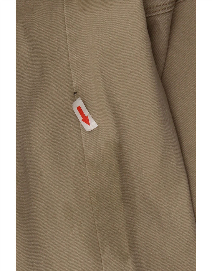 Marks & Spencer Herren Straight Jeans W34 L31 Beige Baumwolle