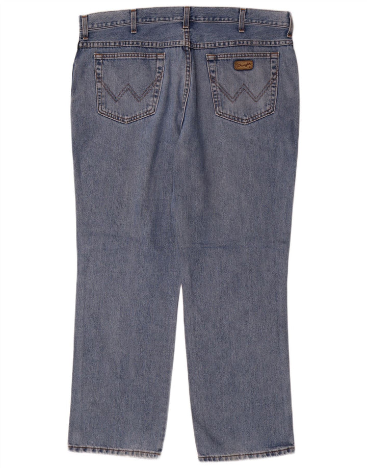 Wrangler Herren Texas Straight Jeans W40 L30 Blaue Baumwolle