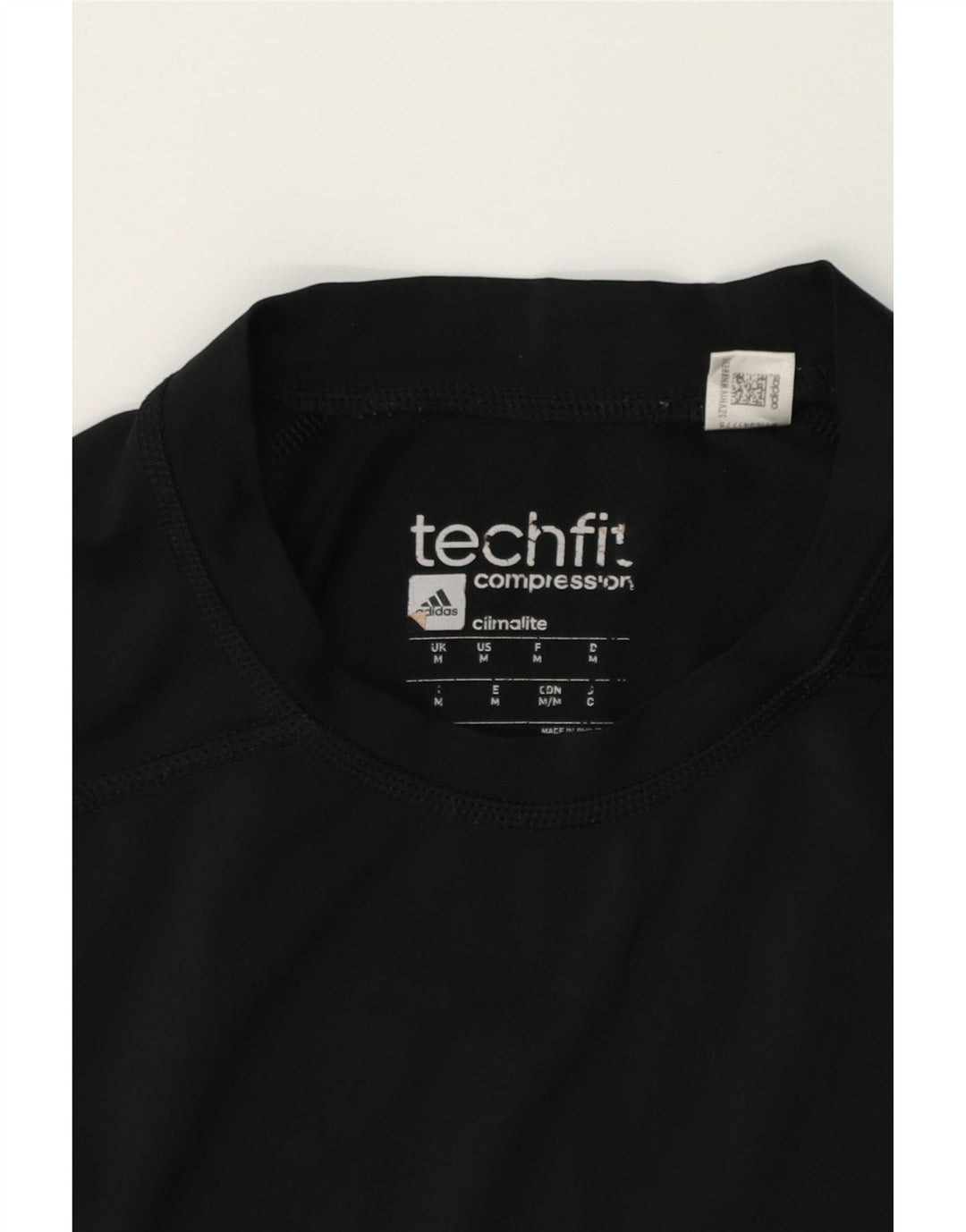 ADIDAS Womens Climalite T-Shirt Top UK 14 Medium Black Polyester Vintage Adidas and Second-Hand Adidas from Messina Hembry 