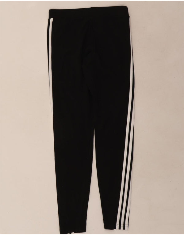 Adidas Mädchen-Leggings, 14–15 Jahre, schwarze Baumwolle