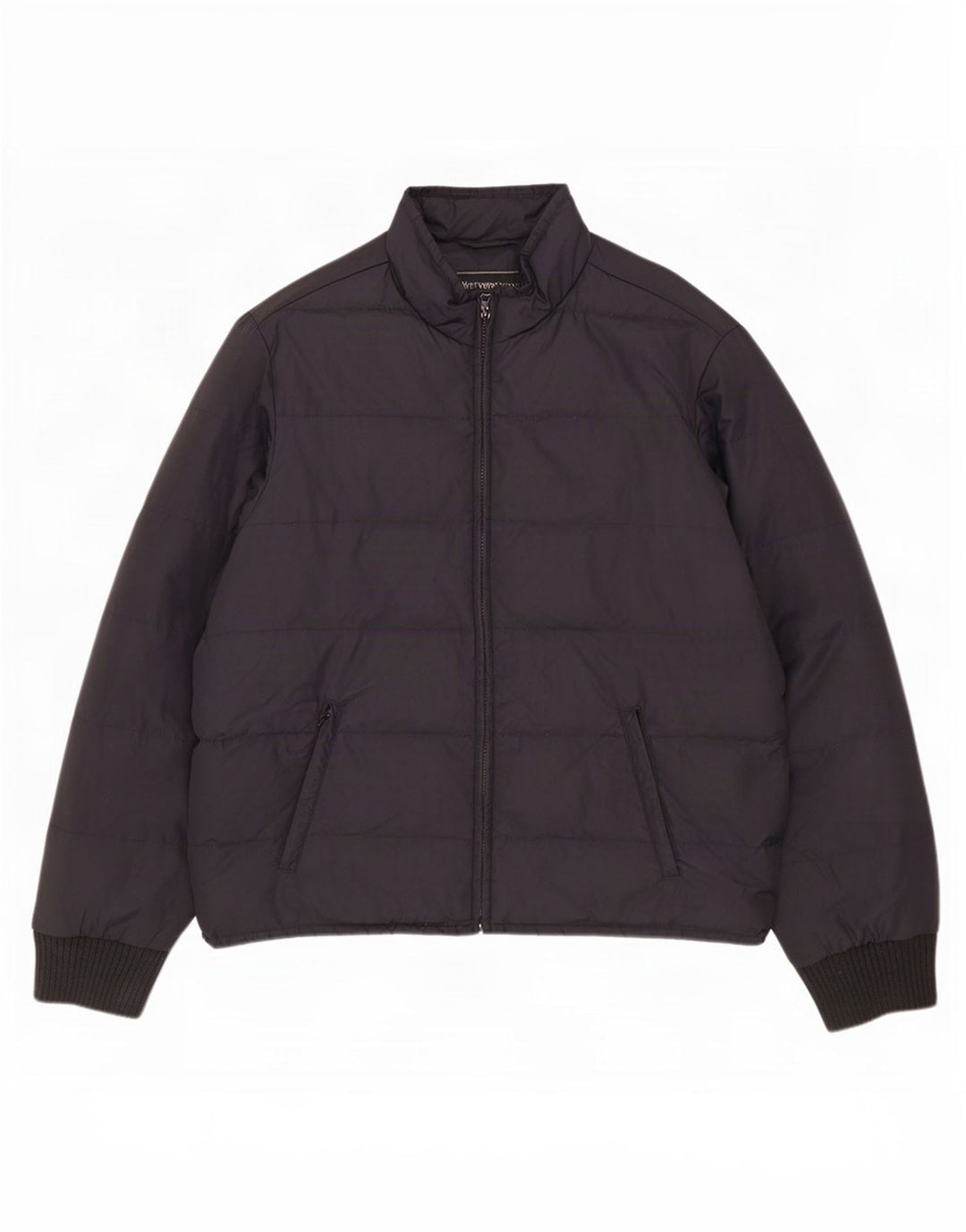 Marlboro Classics Herren Wattierte Jacke EU 50 Large Schwarz Nylon