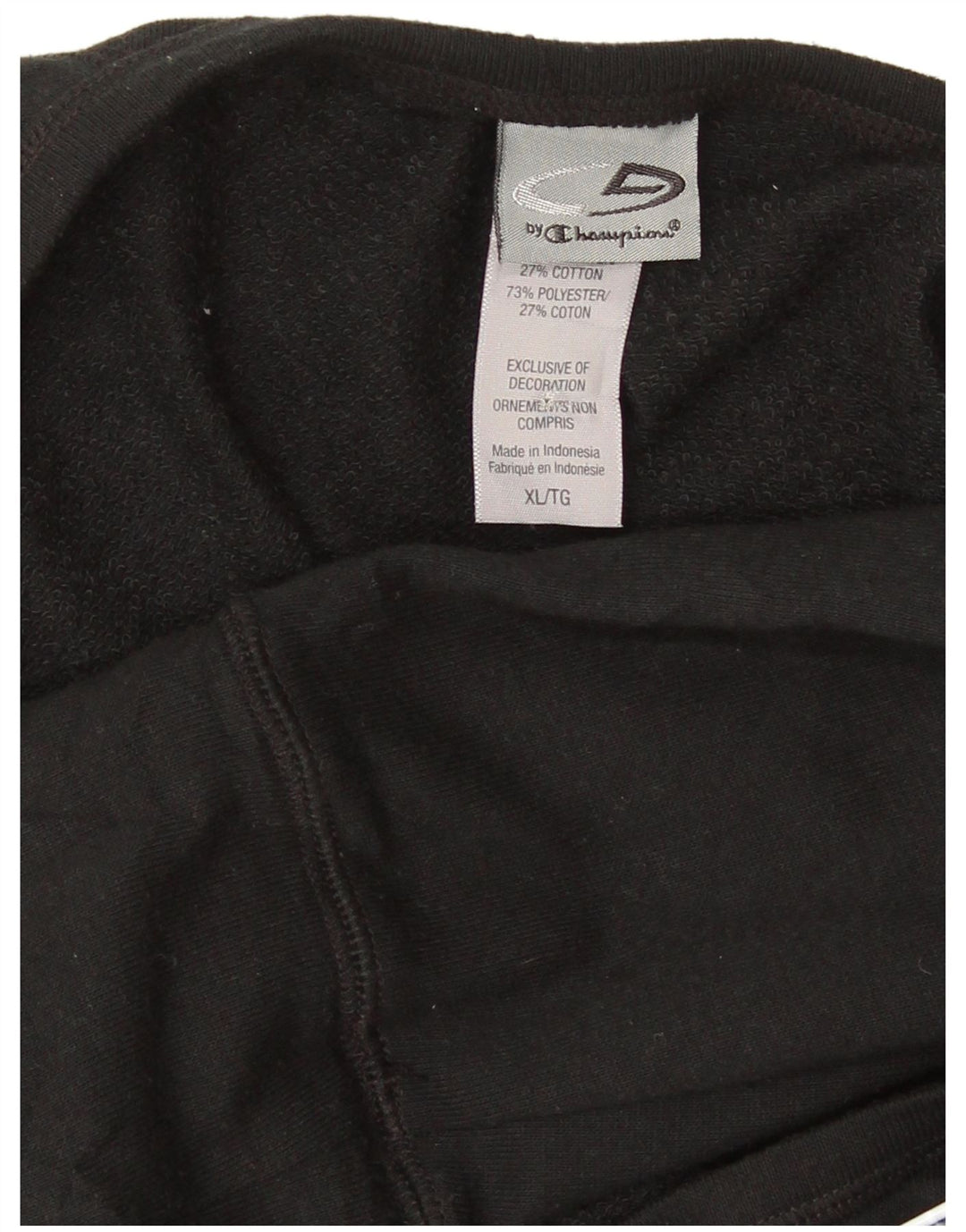 Champion Damen Sweatshirt Pullover UK 18 XL Schwarz Polyester