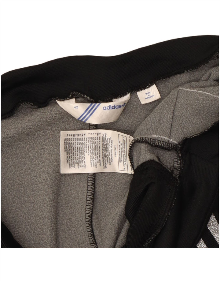Adidas Damen Trainingshose IT 42 Medium Schwarz Polyamid