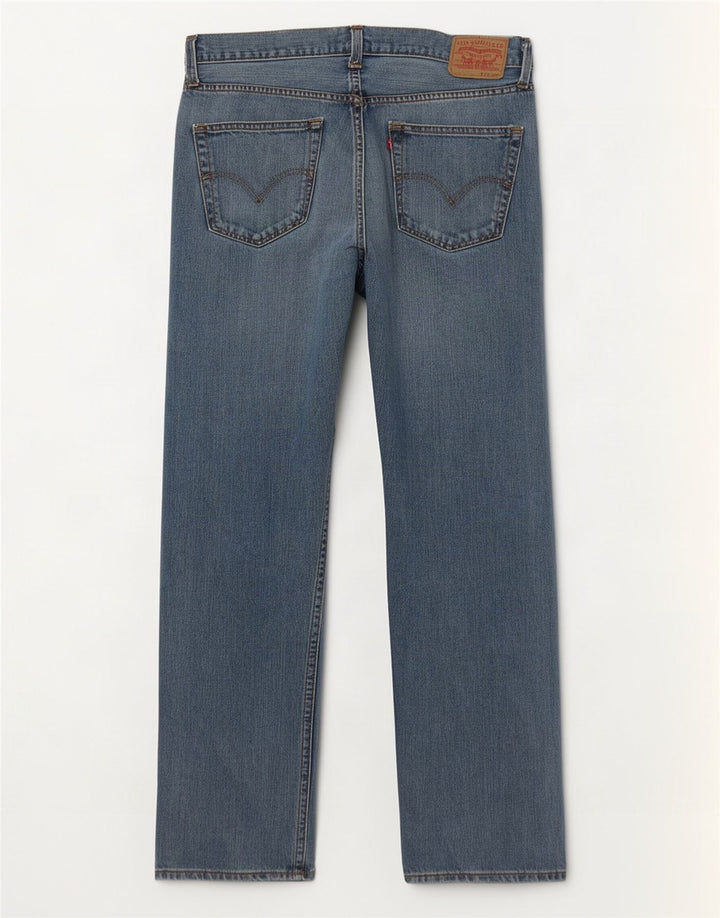 Levi's Herren 501 Straight Jeans W36 L32 Blaue Baumwolle