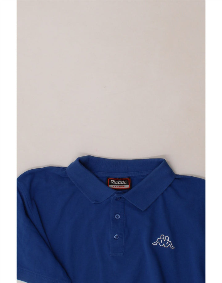KAPPA Mens Polo Shirt XL Blue Cotton Vintage Kappa and Second-Hand Kappa from Messina Hembry 