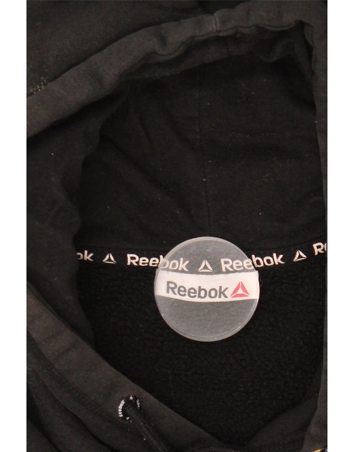 Reebok Herren Graphic Hoodie Pullover Large Schwarz