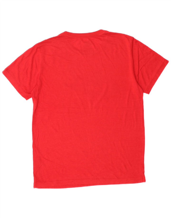 Nike Herren Slim Fit Graphic T-Shirt Top Mittelrot