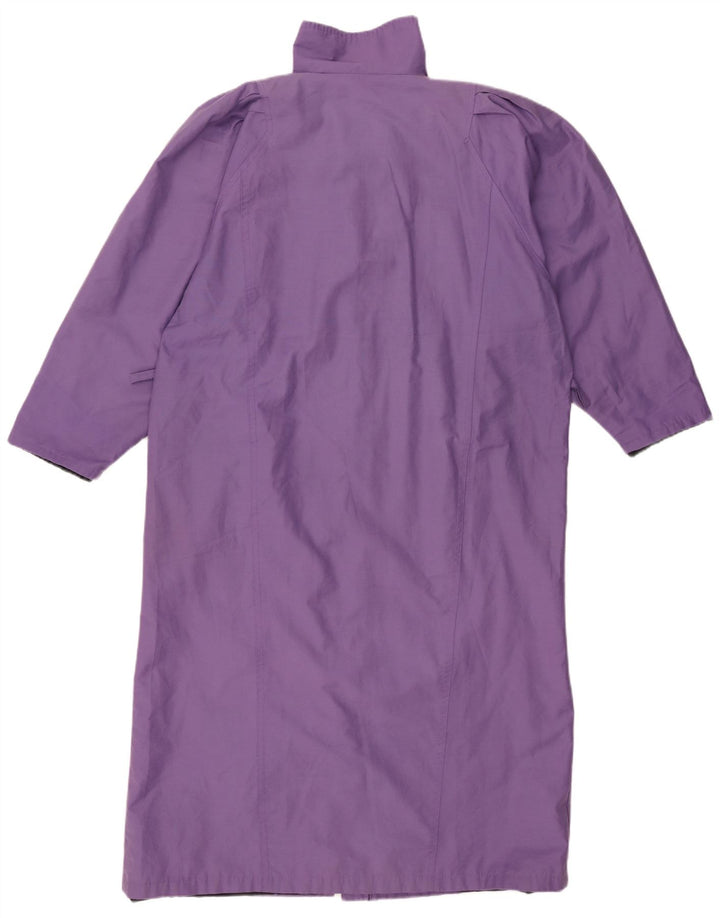 Vintage Damen Übergroßer Mantel UK 18 XL Lila