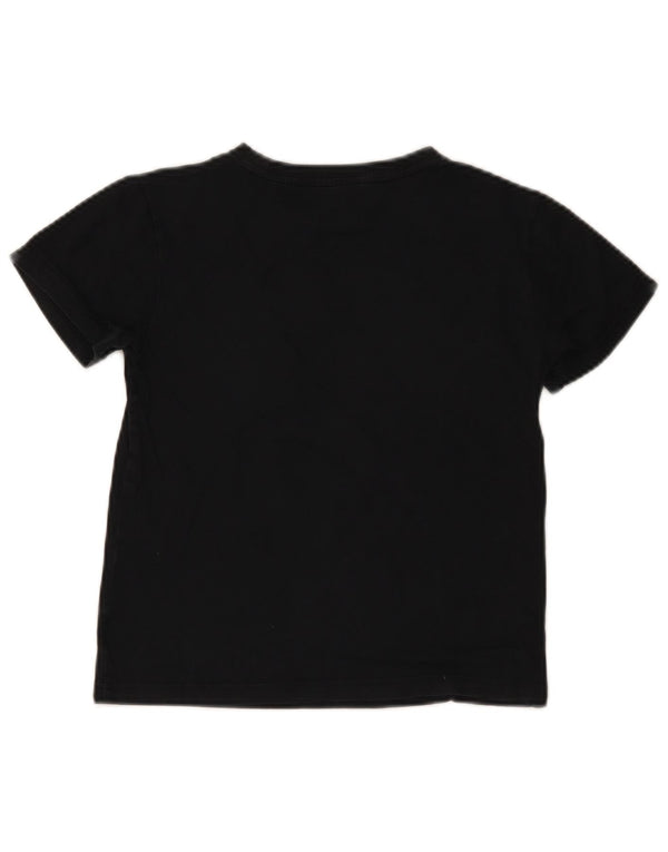 Adidas Mädchen Grafik T-Shirt Top 10-11 Jahre Schwarz