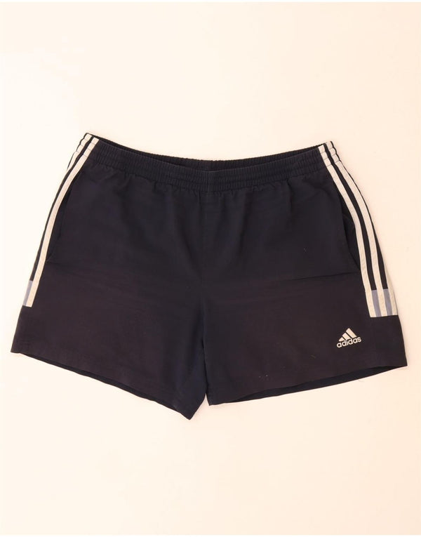 ADIDAS Herren Clima 365 Sport Shorts XL Marineblau Colourblock Polyester