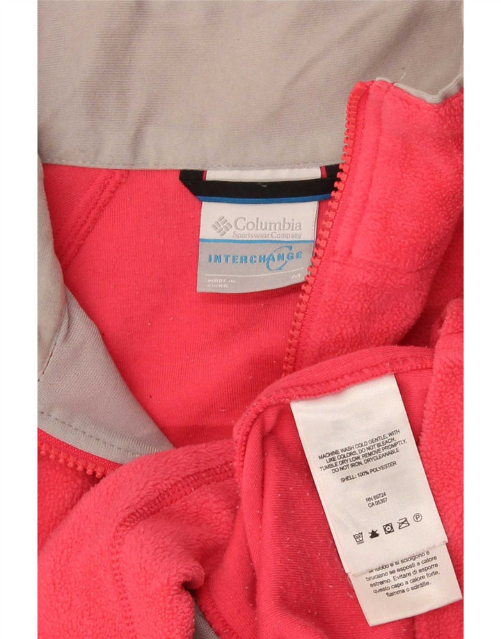 Columbia Damen Fleecejacke UK 12 Mittelrotes Polyester