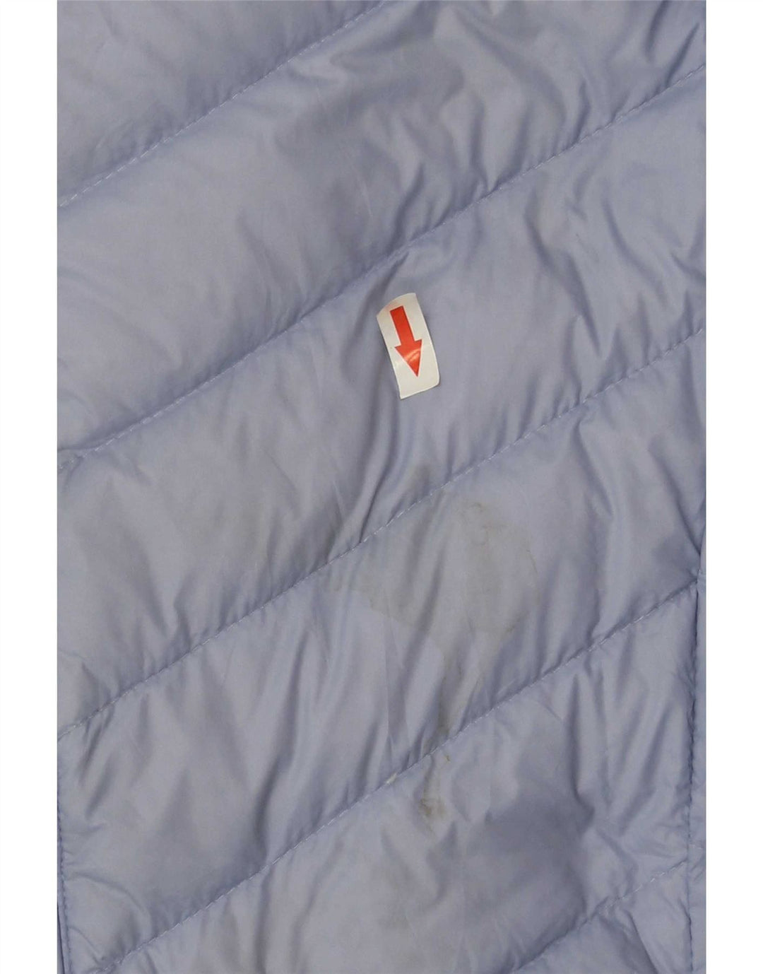 Marks & Spencer Damen Wattierte Jacke UK 12 Mittelblaues Polyamid