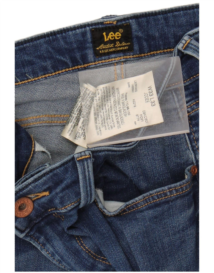 Lee Damen Jodee Skinny Jeans W33 L28 Blaue Baumwolle
