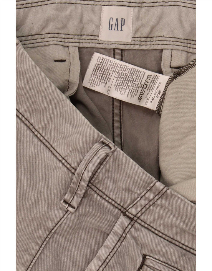 Gap Slim Chino-Hose für Herren, W38, L32, graue Baumwolle