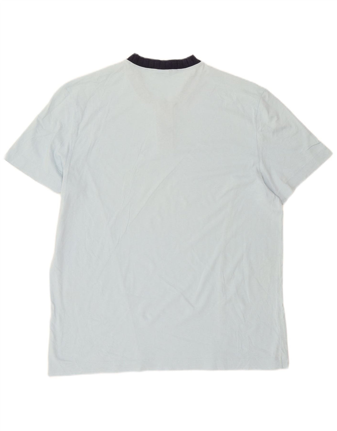 Fila Herren T-Shirt Top Large Blau Baumwolle