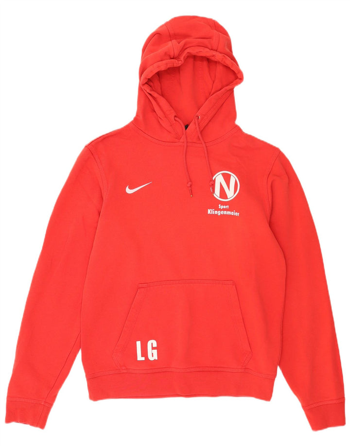 Nike Herren Kapuzenpullover, klein, rote Baumwolle