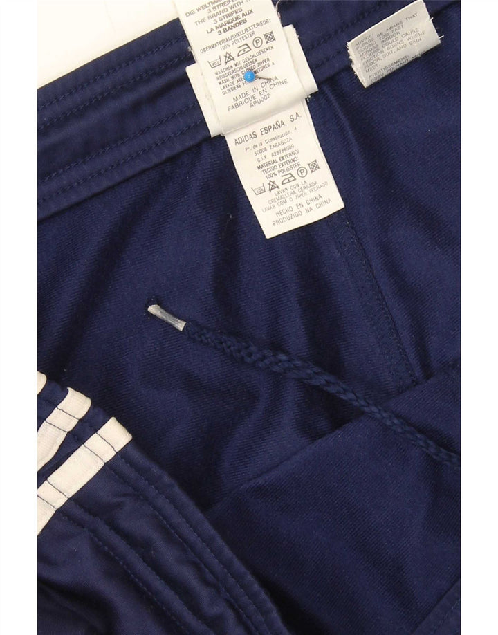 Adidas Herren-Trainingshose, groß, marineblau, Polyester