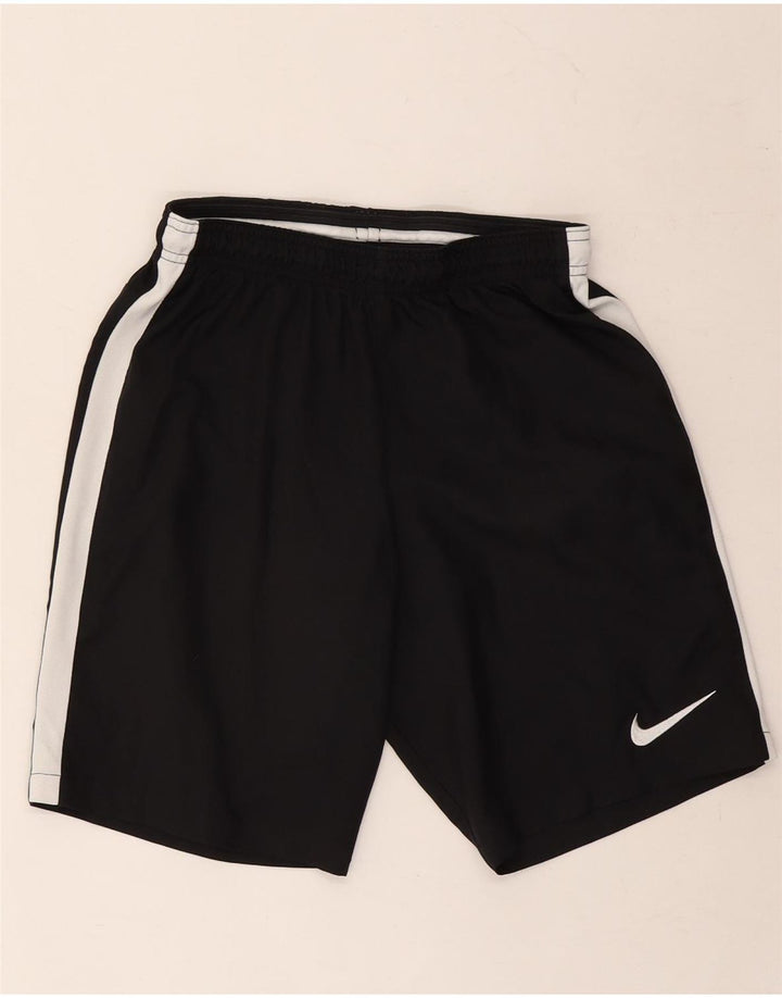 NIKE Herren Dri Fit Sportshorts, Größe S, Schwarz, Farbblock-Polyester