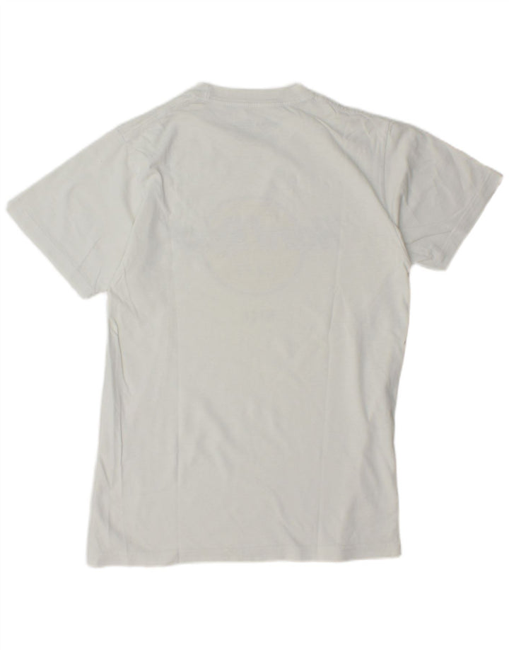Hard Rock Cafe Herren-T-Shirt mit schöner Grafik, Größe S, aus weißer Baumwolle