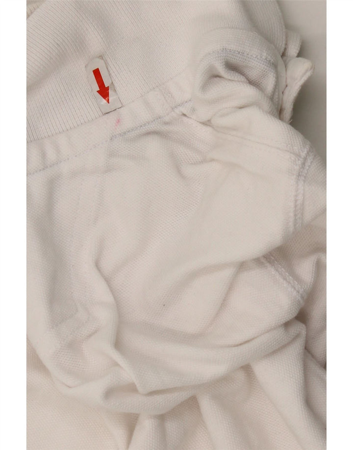 Fat Face Herren Poloshirt XS Weiße Baumwolle