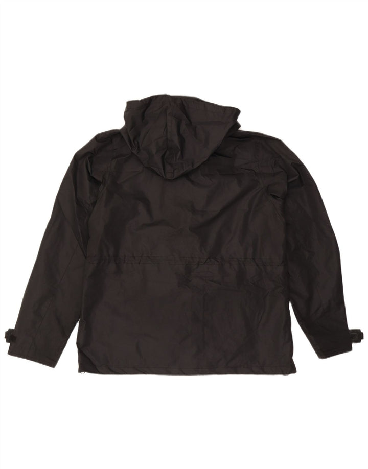 Mountain Warehouse Damen-Regenjacke mit Kapuze, UK 14, Größe L, Schwarz, Polyester