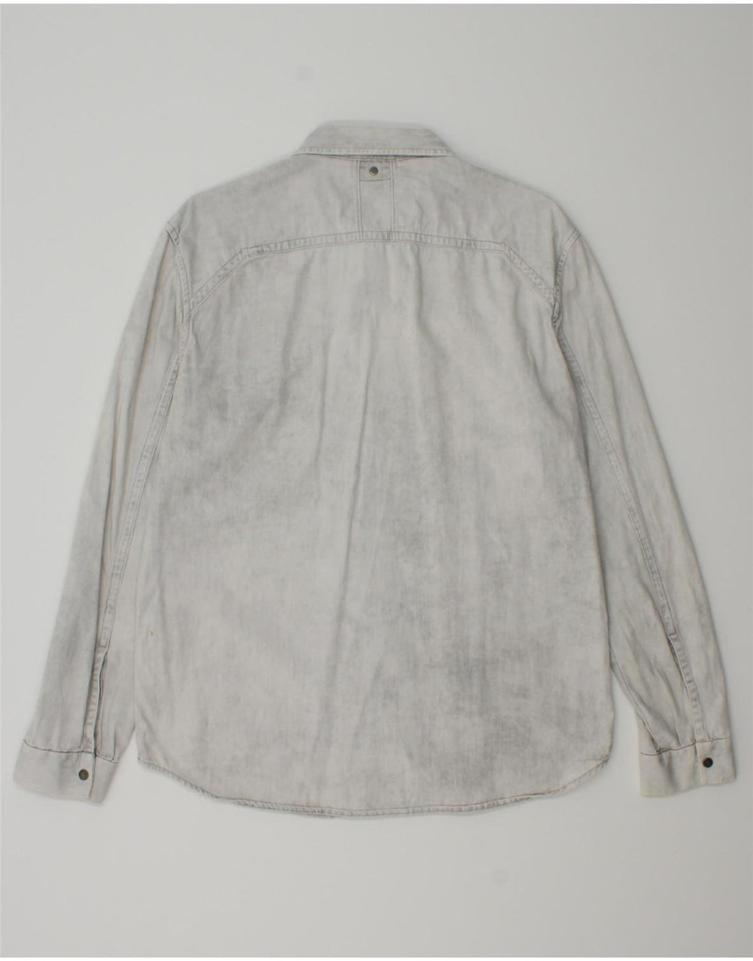 CALVIN KLEIN JEANS Mens Shirt Medium Grey Cotton Vintage Calvin Klein Jeans and Second-Hand Calvin Klein Jeans from Messina Hembry 