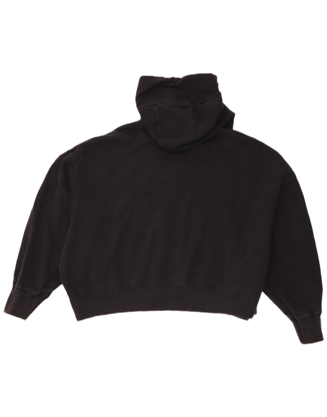 Nike Damen-Pullover mit übergroßem Kapuzenpullover, Gr. 14, mittelschwarz, Baumwolle