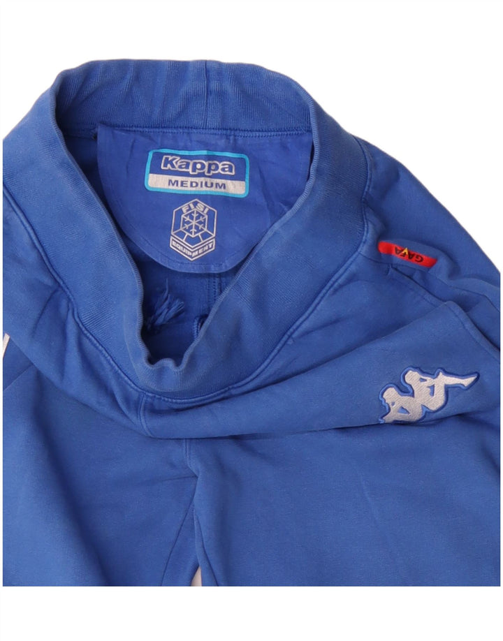 Kappa Herren-Trainingshose mit Grafik, mittelblau