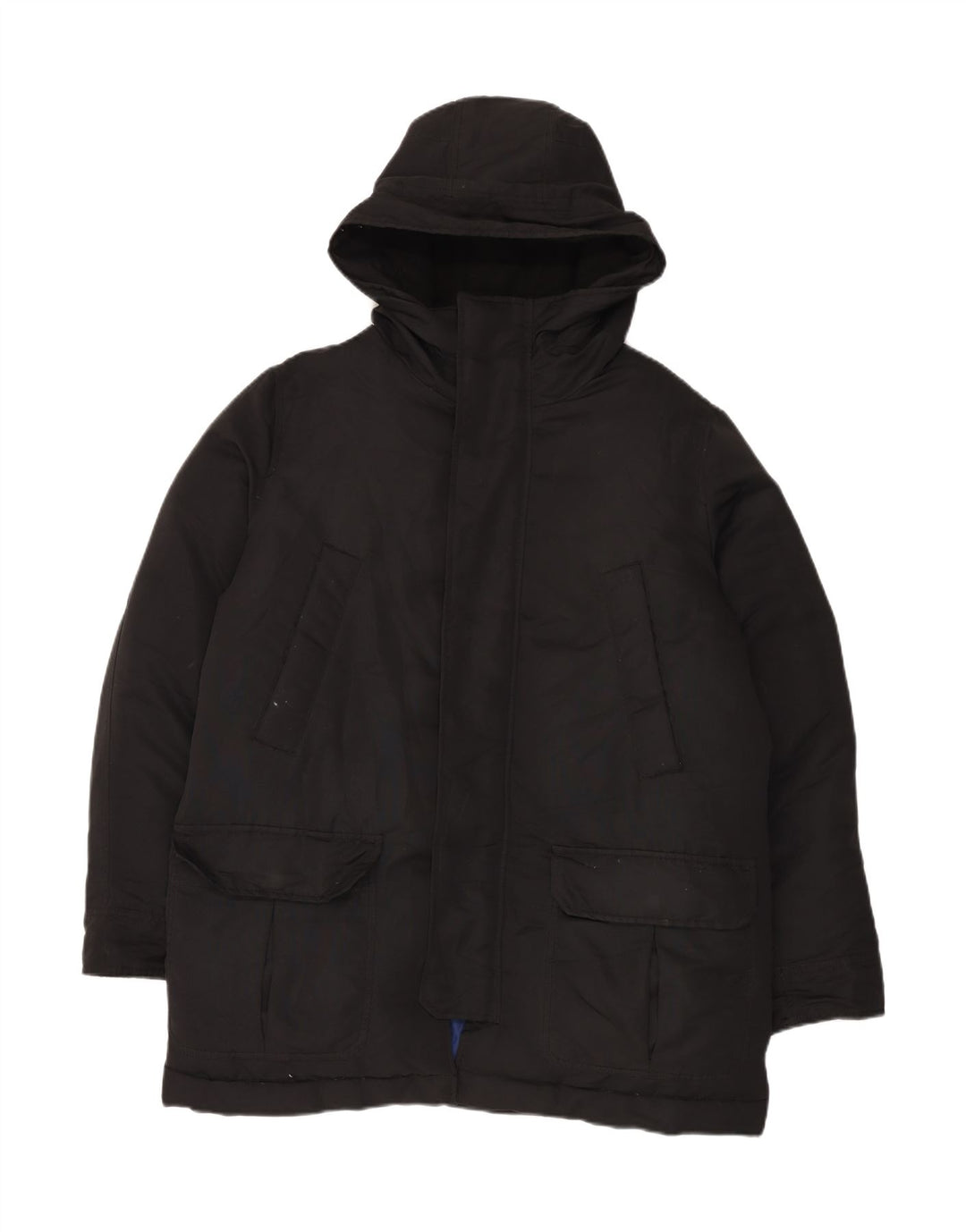 Gap Herren-Jacke mit Kapuze, gepolstert, UK 40, Größe L, Schwarz, Polyester