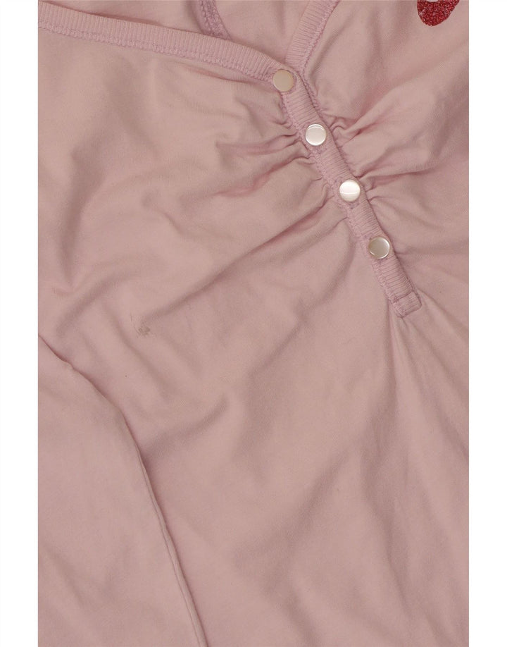 Nike Damen Top Langarm UK 10/12 Mittelrosa